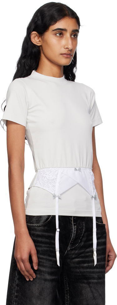 Tričko Balenciaga Balenciaga Lingerie T-Shirt Biela | 828869TNVB2, 1