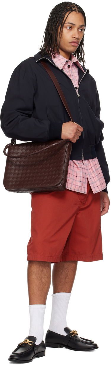 Taška cez rameno Bottega Veneta Bottega Veneta Swing Messenger Bag Hnedá | 795074V2HL12130, 3