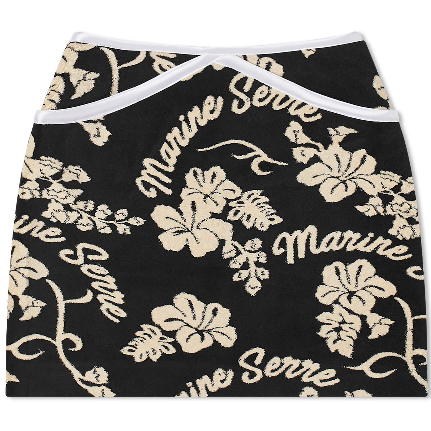 Šortky Marine Serre Jacquard Floral Čierna | WSK049-BK99, 0