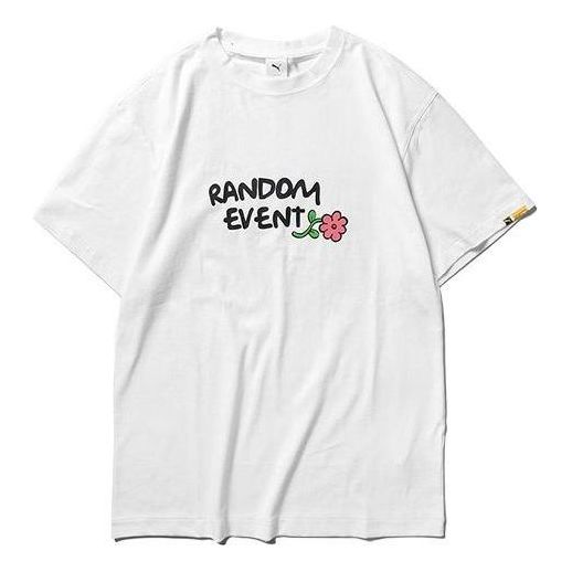 Tričko Puma Randomevent Casual T-Shirt Biela | 59666502, 0