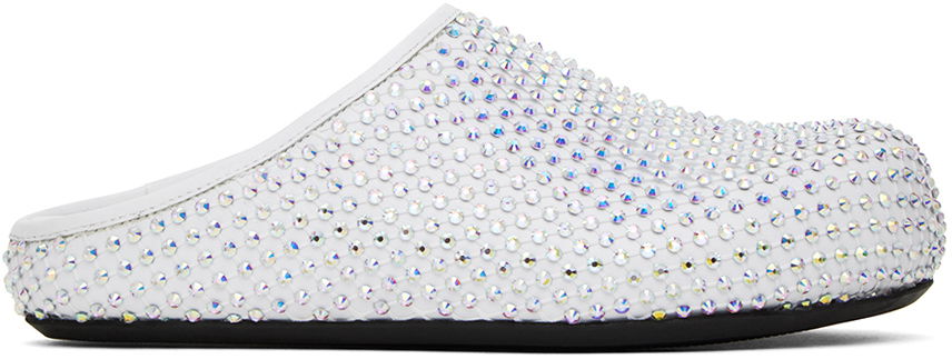 Tenisky a topánky Marni Fussbett Sabot "White" Biela | SBMS004601 P6394, 0
