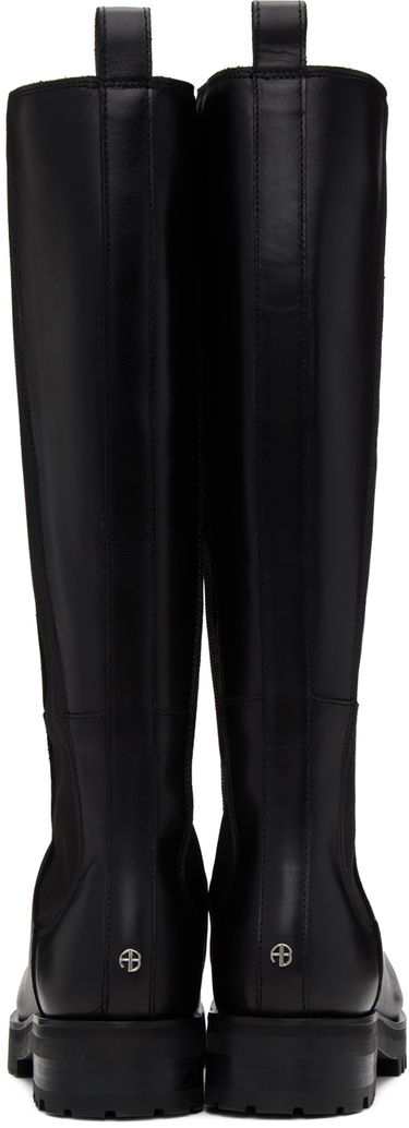 Oblečenie Anine Bing ANINE BING Justine Lug Sole Knee-High Boots Čierna | A-14-1142-000, 1