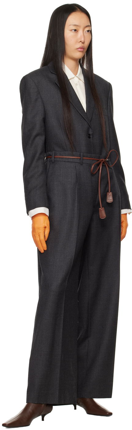 Long Leather Gloves