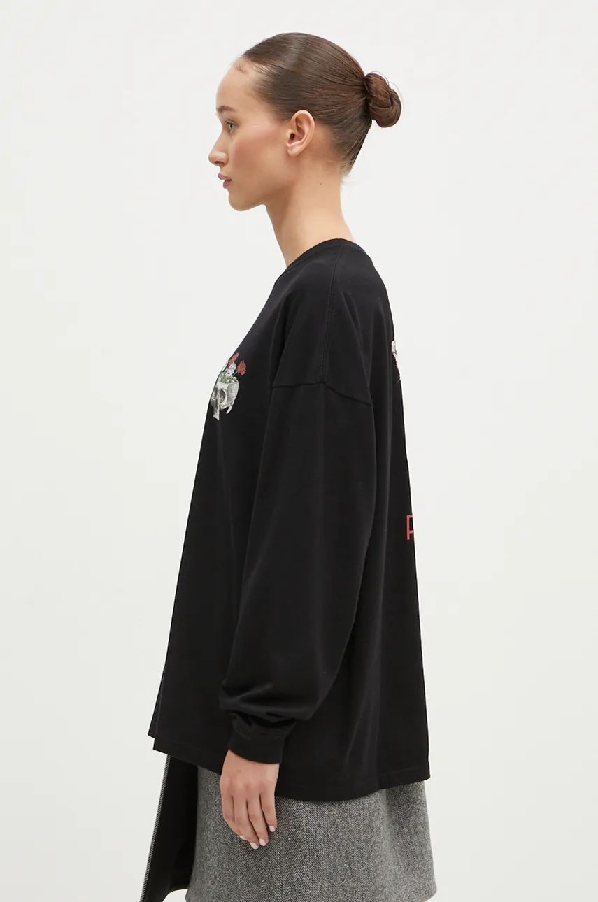Tričko UNDERCOVER Long Sleeve T-Shirt Čierna | UC2D1892.1, 1