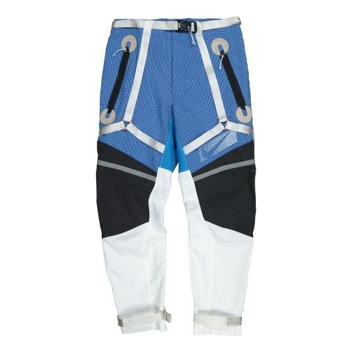 Cargo nohavice Nike ISPA Series Splicing Mesh Colorblock Pants Modrá | AR5866-484, 0
