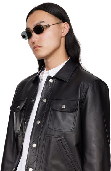 Slnečné okuliare Versace Versace Damier Plaque Sunglasses Čierna | 0VE2274 10028758 8056262249925, 3