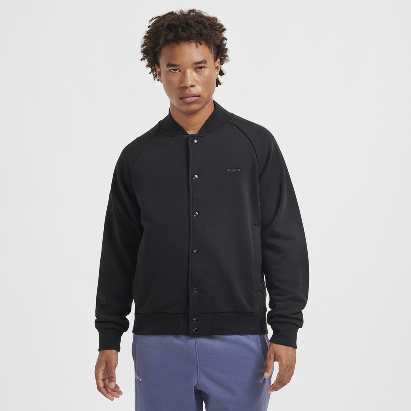 Bomber bunda Nike Therma-FIT Standard Issue Bomber Jacket Čierna | FZ1034-010
