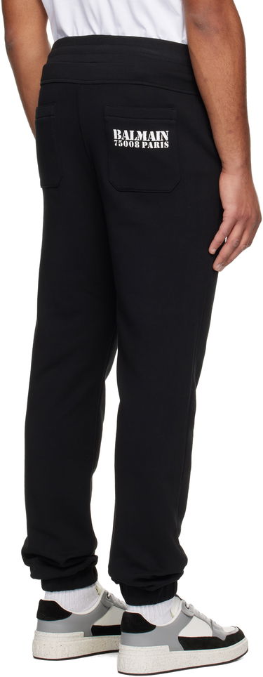 Tepláky Balmain Drawstring Cuffed Sweatpants Čierna | FH1OB340BD04, 2