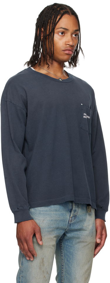 Tričko Enfants Riches Déprimés Enfants Riches Déprimés Classic Logo Long Sleeve T-Shirt Navy | 010-860, 1