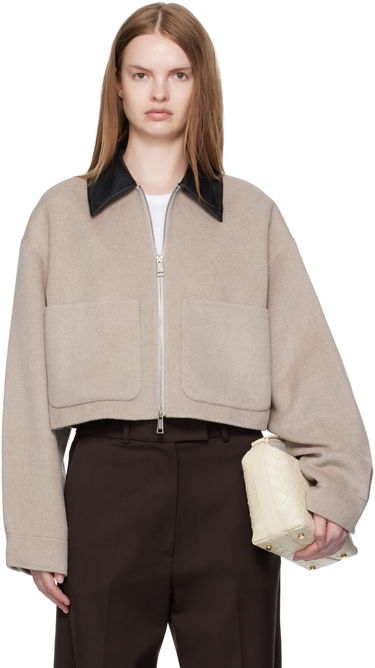 Bunda Nanushka Nanushka Phebe Cropped Jacket Béžová | NW25PFJK12392, 0
