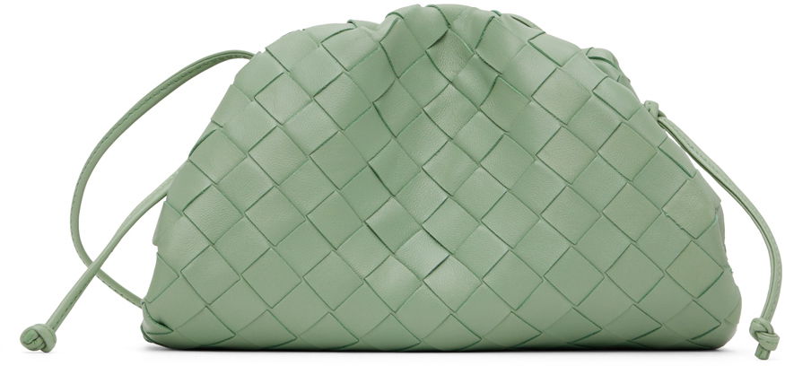 Kabelka Bottega Veneta Mini Pouch Clutch Zelené | 585852 VCPP1, 0