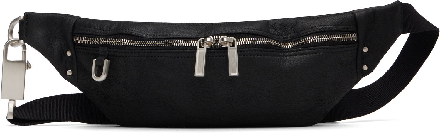 Ľadvinka Rick Owens Rick Owens Concordians Geo Bumbag Čierna | RA02E0730 LBA, 0