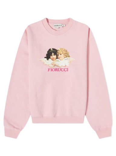 Mikina Fiorucci Classic Angel Crew Sweat Ružová | W16SCNS1HPK