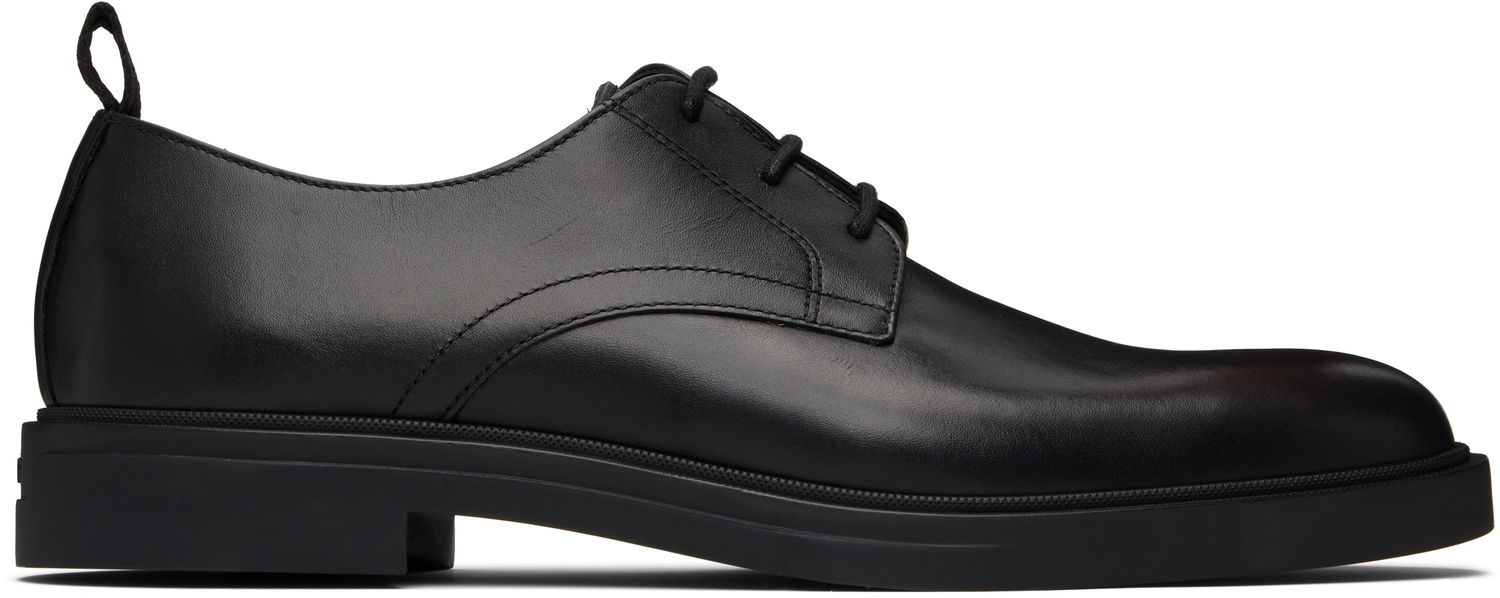 Tenisky a topánky BOSS BOSS Leather Derbys Čierna | 50552540, 0