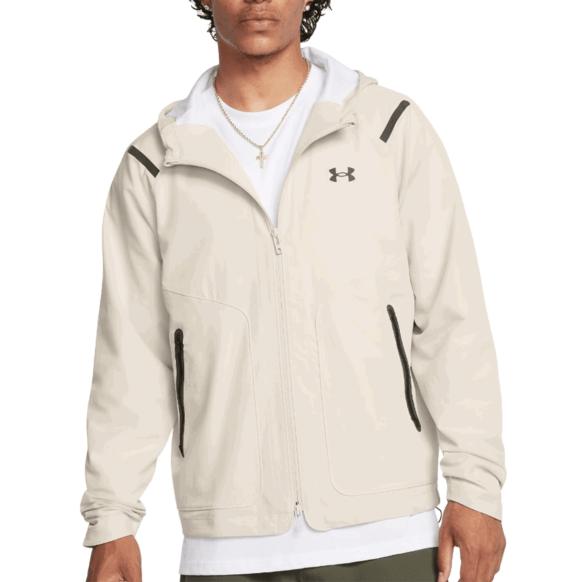 Bunda Under Armour Unstoppable Hooded Jacket Béžová | 1389354-111, 0