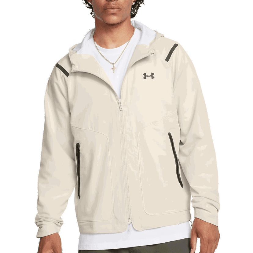 Bunda Under Armour Unstoppable Hooded Jacket Béžová | 1389354-111