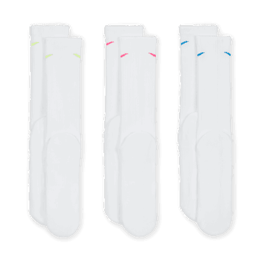 Ponožky Nike Everyday Plus Cushioned Training Socks (3 Pairs) Biela | SX6888-938, 3