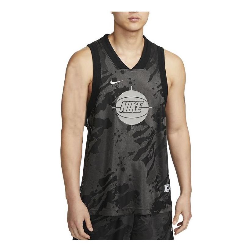 Tielko Nike Men's Basketball Jersey Čierna | DX0258-010