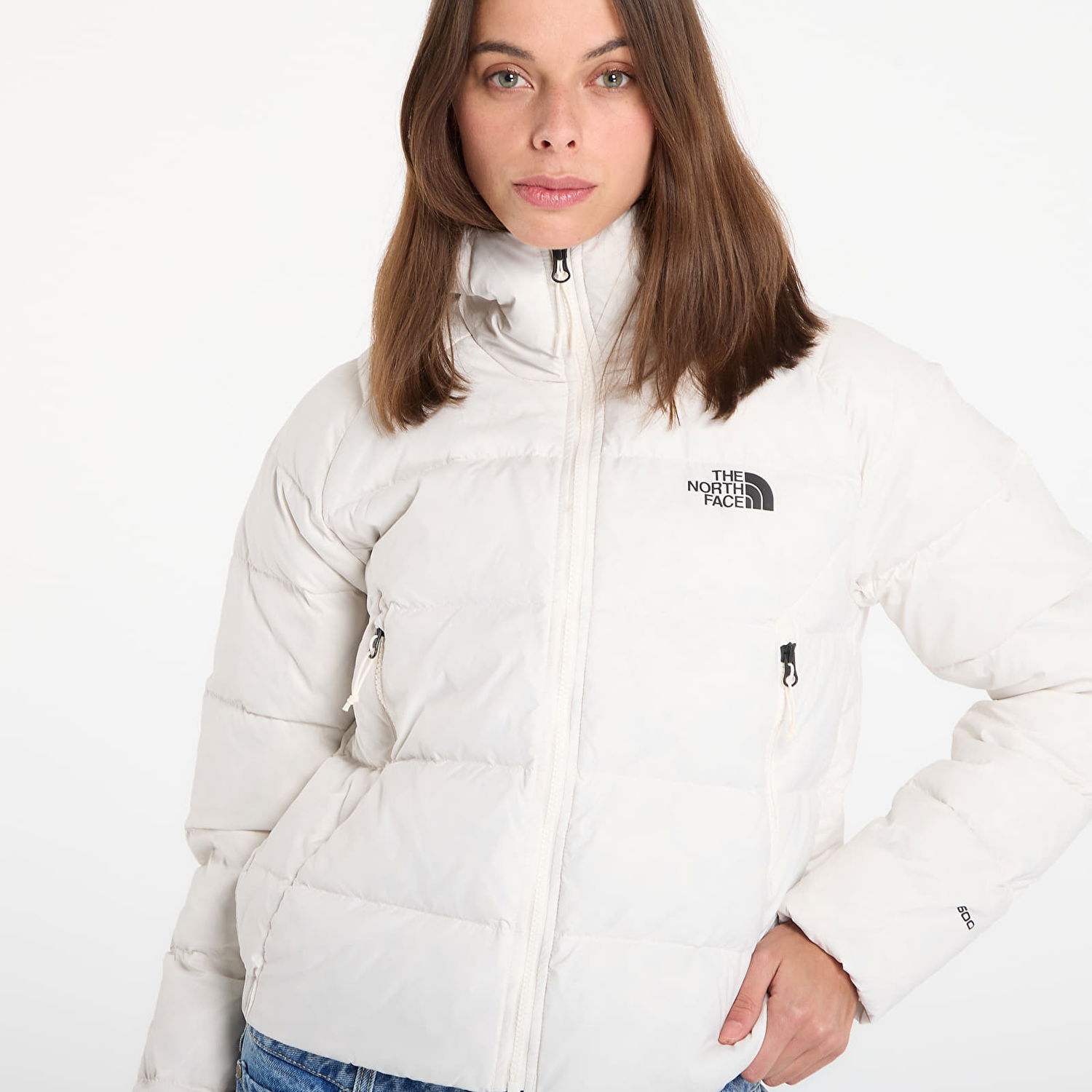 Prešívaná bunda The North Face Hyalite Down Hoodie White Dune Biela | NF0A8E75QLI1, 1
