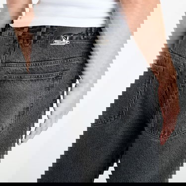 Džínsy Footshop Playboy x FTSHP Denim Pants UNISEX Black Čierna | FTSHP_515, 6
