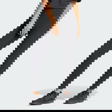 Legíny adidas Performance Sportswear Lounge Ribbed High-Waist 7/8 Leggings Čierna | IP2281, 1