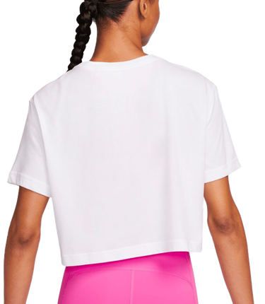 Crop Top Nike Pro Graphic Crop T-Shirt Biela | FQ4985-100, 2