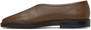 Oblečenie LEMAIRE Lemaire Flat Piped Slippers Hnedá | FO0006 LL190, 2