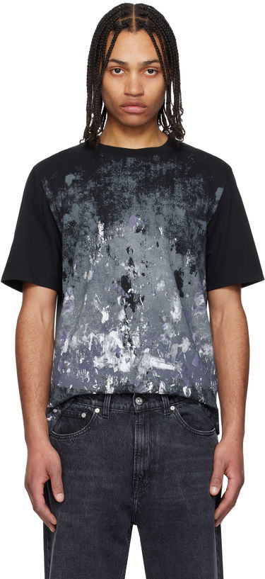 Tričko rag & bone Rag & Bone Splatter Print T-Shirt Čierna | MBC25ST033KJ33, 0