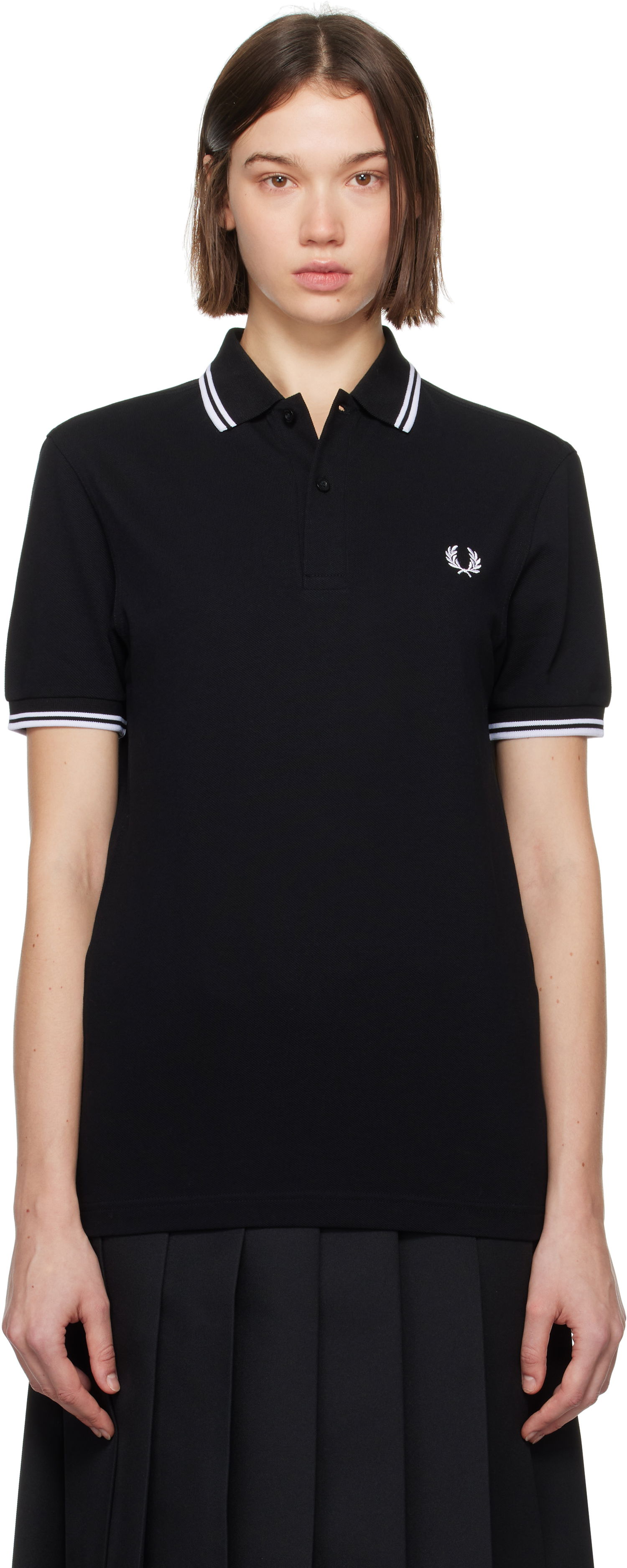 Polo tričko Comme des Garçons 'Strong Will' Polo Shirt Čierna | FN-T502-W24, 0