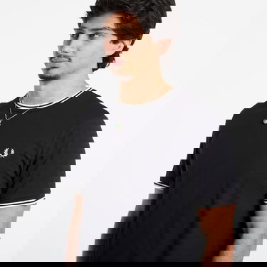 Tričko Fred Perry Twin Tipped T-Shirt Čierna | M1588V-102, 3