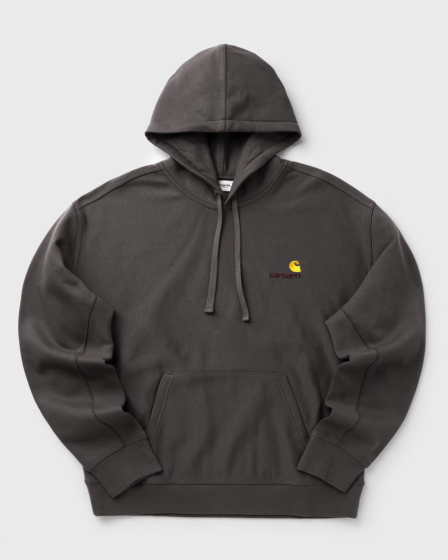 Mikina Carhartt WIP American Script Hooded Sweatshirt Šedá | I028279-33C.XX, 0