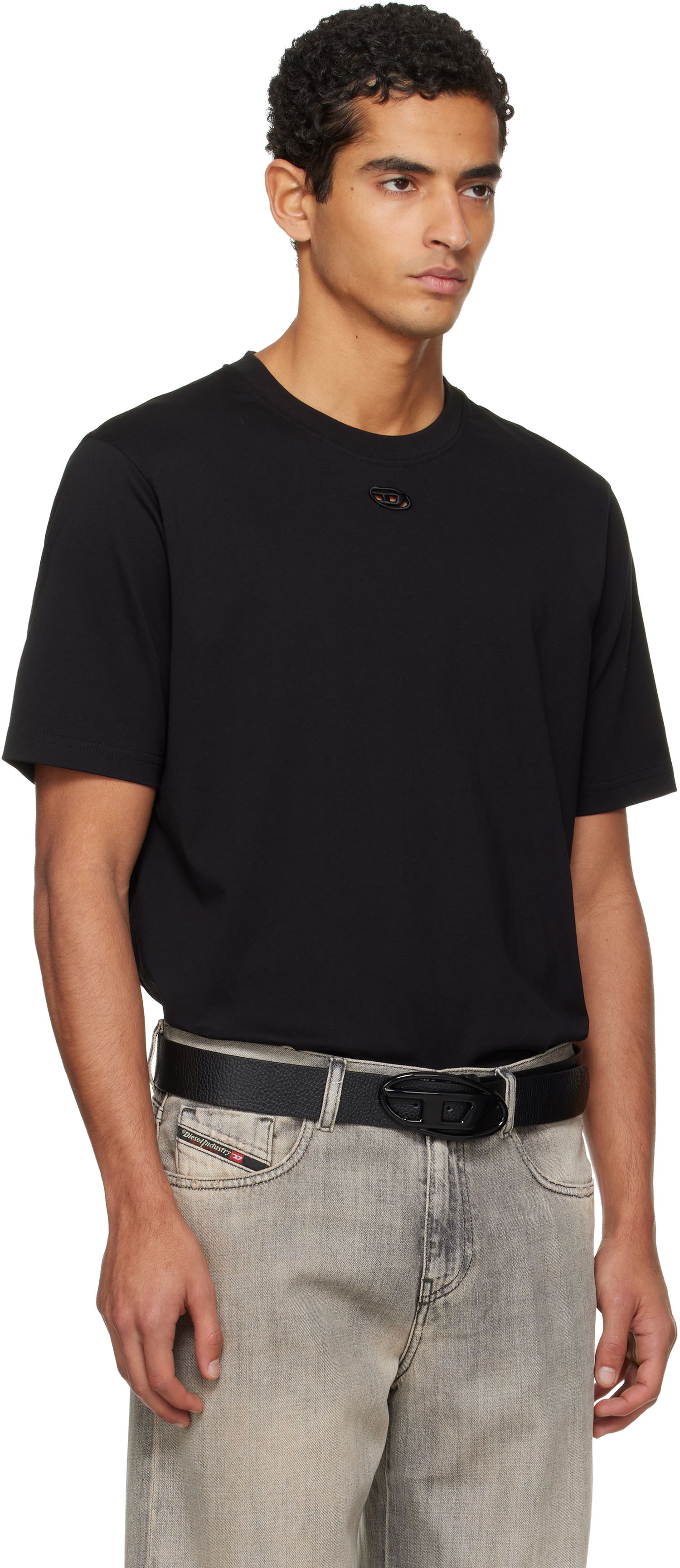 Tričko Diesel T-Adjust-Marey T-shirt Čierna | A19420-0NIAX-9XX, 1