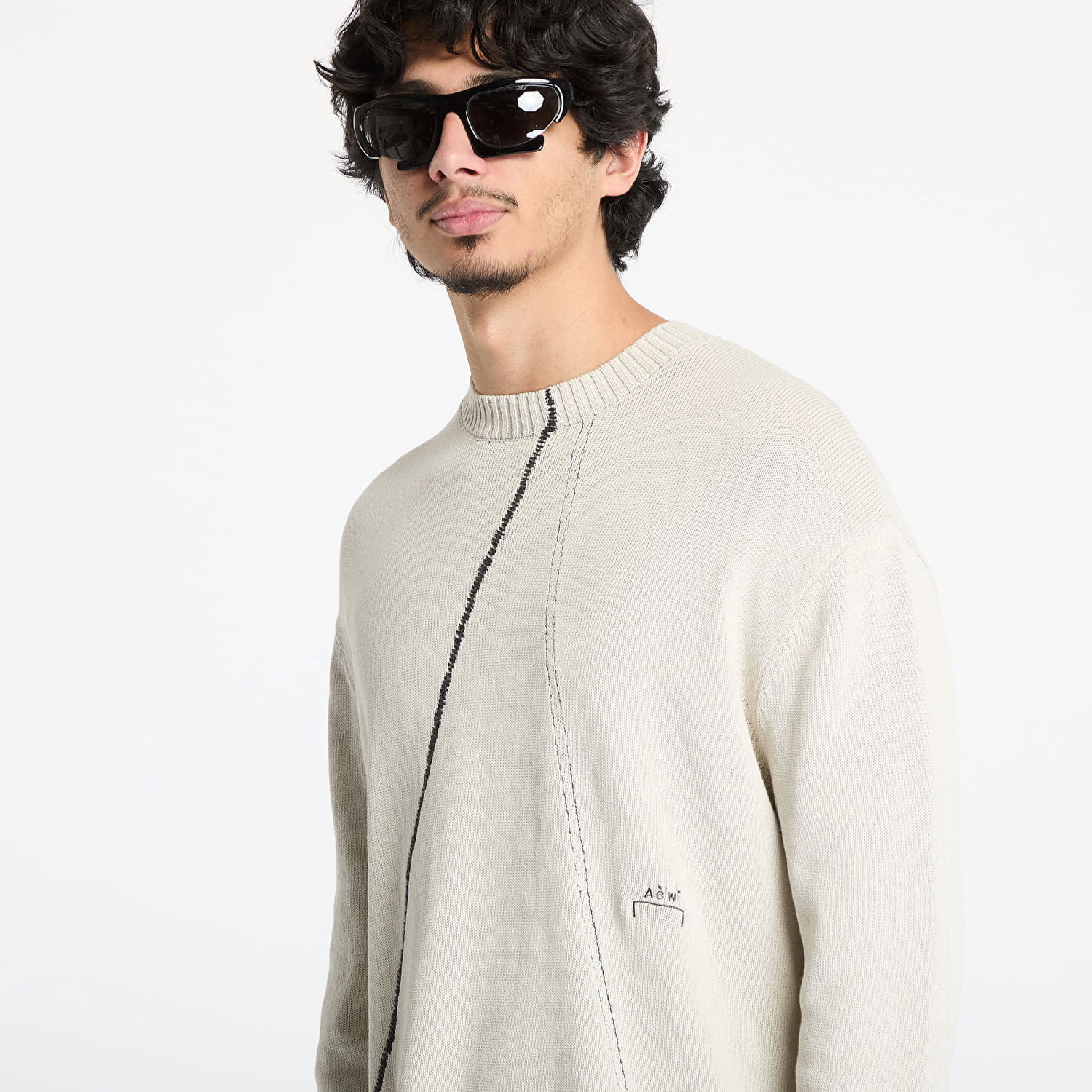 Sveter A-COLD-WALL* A-COLD-WALL* Millbank Knit Sweater Béžová | ACWMK202 Beige, 1