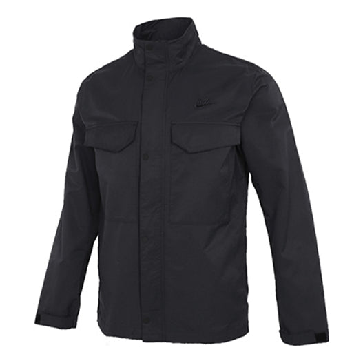 Bunda Nike Stand Collar Big Pocket Jacket Čierna | CZ9923-010