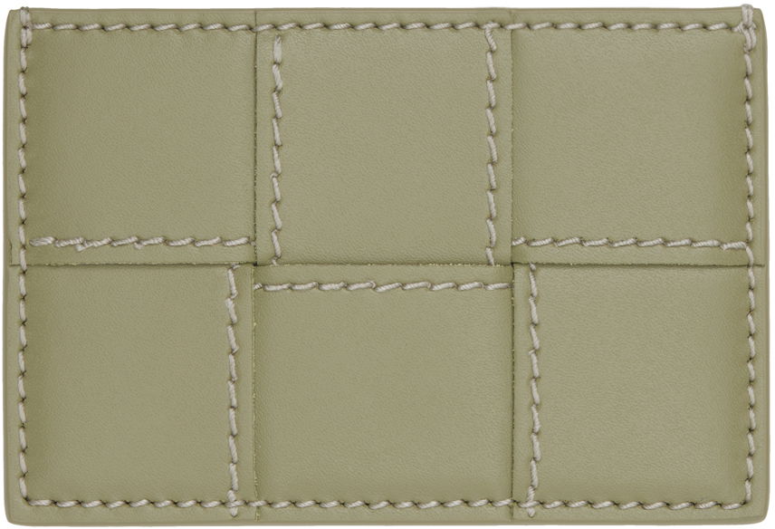 Peňaženka Bottega Veneta Cassette Credit Card Holder Zelené | 742693 V39K2, 0