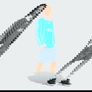 Šortky adidas Performance Pinstripe Sprinter Modrá | IU0196, 3