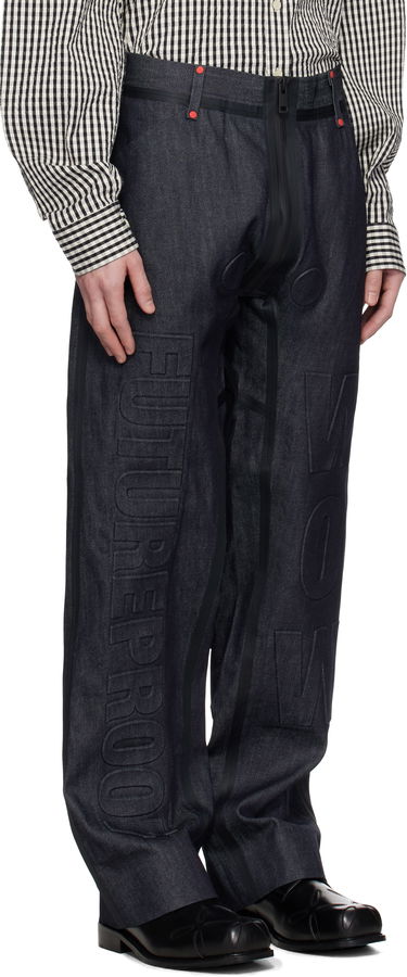 Džínsy Walter Van Beirendonck Walter Van Beirendonck G-Star Edition Futureproof WOW Jeans Modrá | D26531, 1