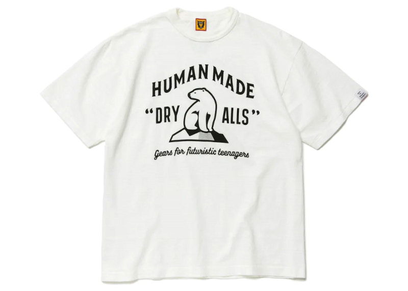 Tričko Human Made Polar Bear Graphic T-Shirt Biela | HM23TE027