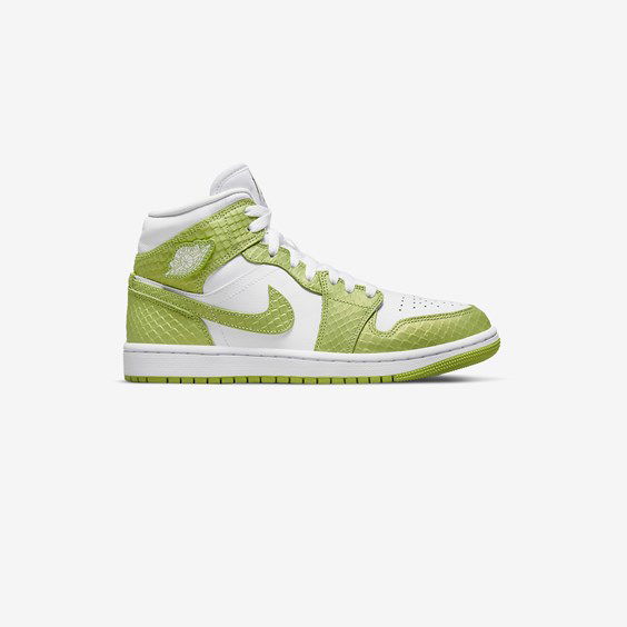 Air Jordan 1 Mid "Green Python" W