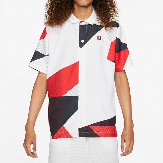 Košeľa Jordan Quai 54 Printed Shooting Shirt Rôznofarebný | DM0754-100, 0