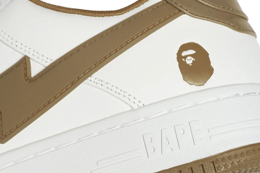 Tenisky a topánky BAPE Bape Sta OS #2 White/Beige Biela | 1K20-191-314-BEI, 4