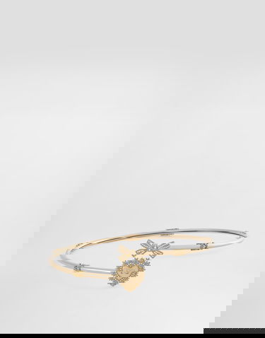Náhrdelník Dolce & Gabbana Dolce & Gabbana Devotion 18kt Yellow Gold Diamond Choker Metalická | WNLD2GWYEDWZOO00, 0