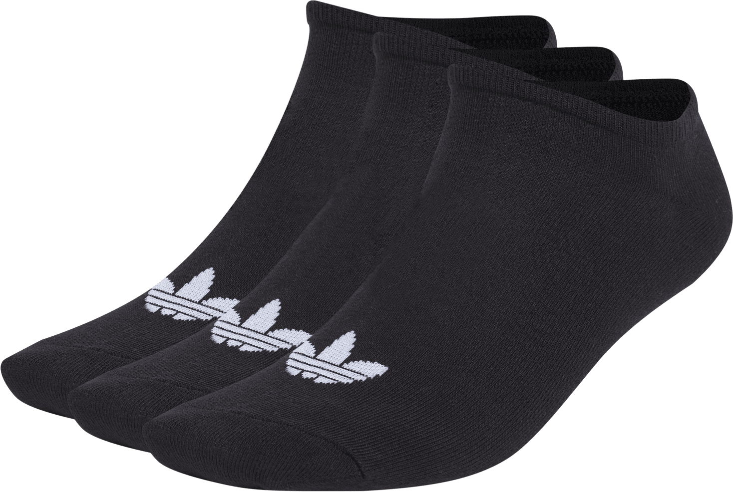 Ponožky adidas Originals Trefoil Liner 6-pack Socks Čierna | IJ5624, 1