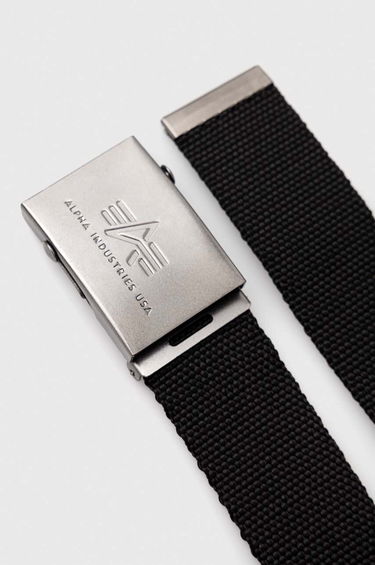 Opasok Alpha Industries Belt Čierna | 100906.03, 1