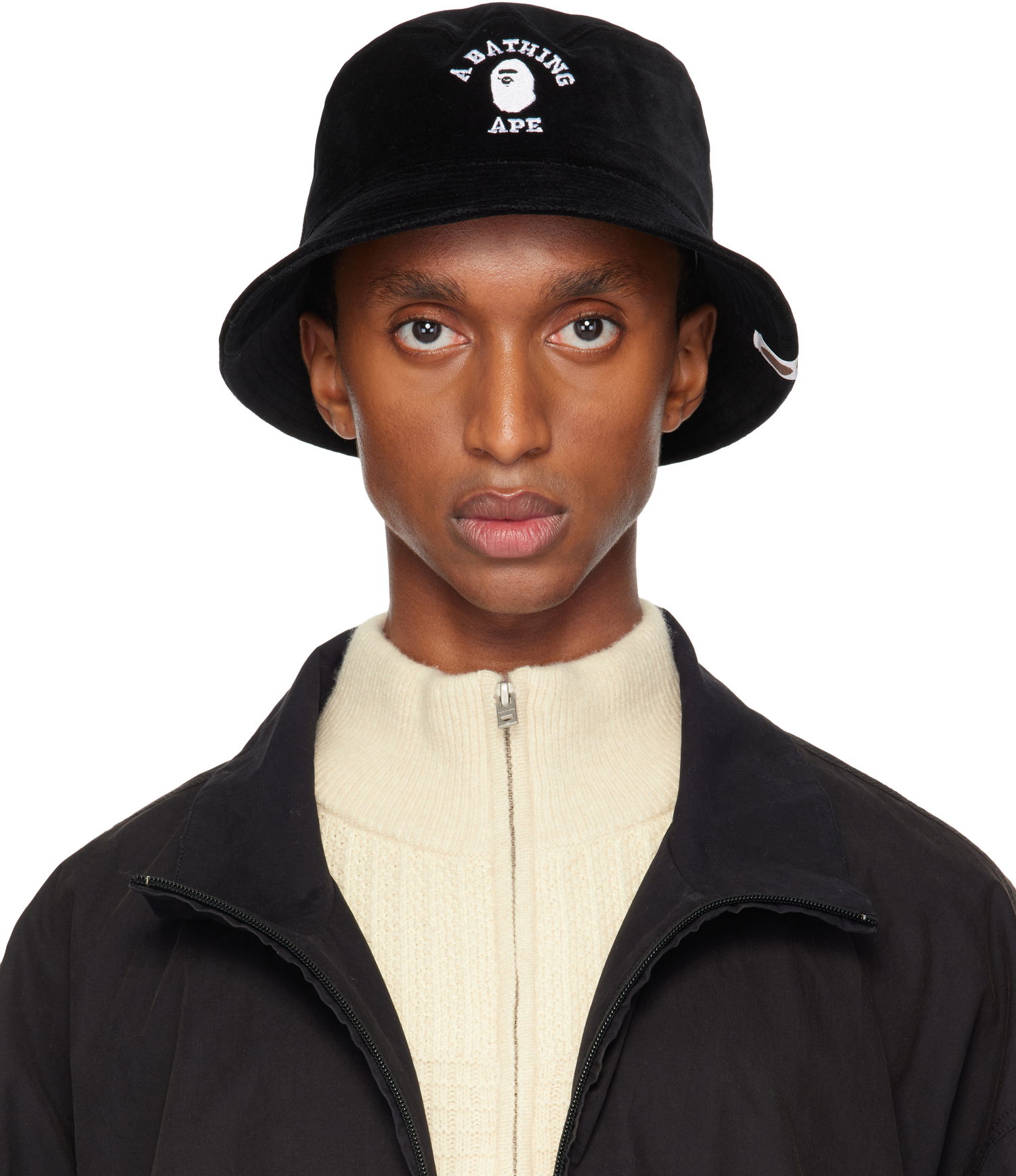 Klobúk BAPE Bucket Hat Čierna | 001HTK801003M, 0