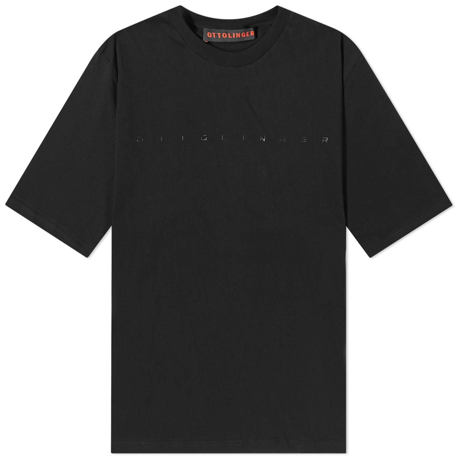 Tričko Ottolinger Ottolinger Classic Logo T-Shirt, Size X-Small Čierna | 1501911-25122837, 1