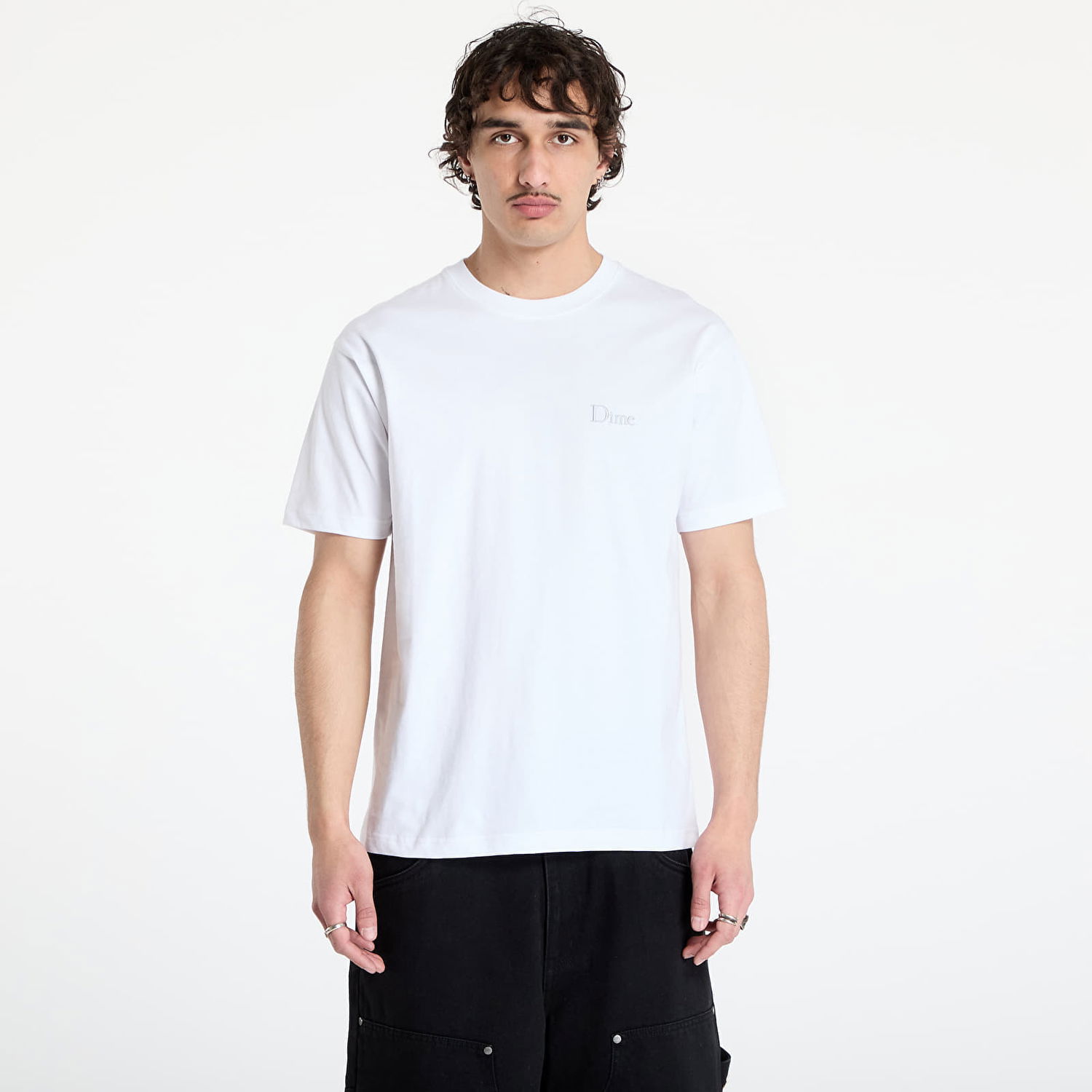 Tričko Dime DIME Classic Small Logo T-Shirt Biela | DIME2SP2536WHT, 0