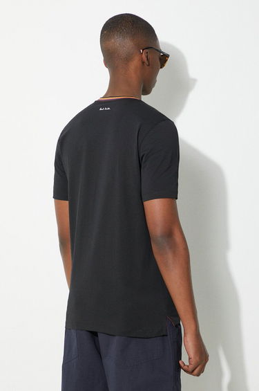 Tričko Paul Smith Paul Smith Tipped Crew Neck T-Shirt Čierna | M1R.697PS.H00084, 2