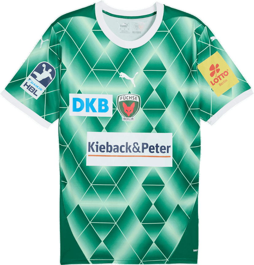 Dres Puma Füchse Berlin Jersey 2024/2025 Zelené | 781323-01