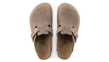 Tenisky a topánky Birkenstock Boston Oiled Leather Šedá | 960811, 2